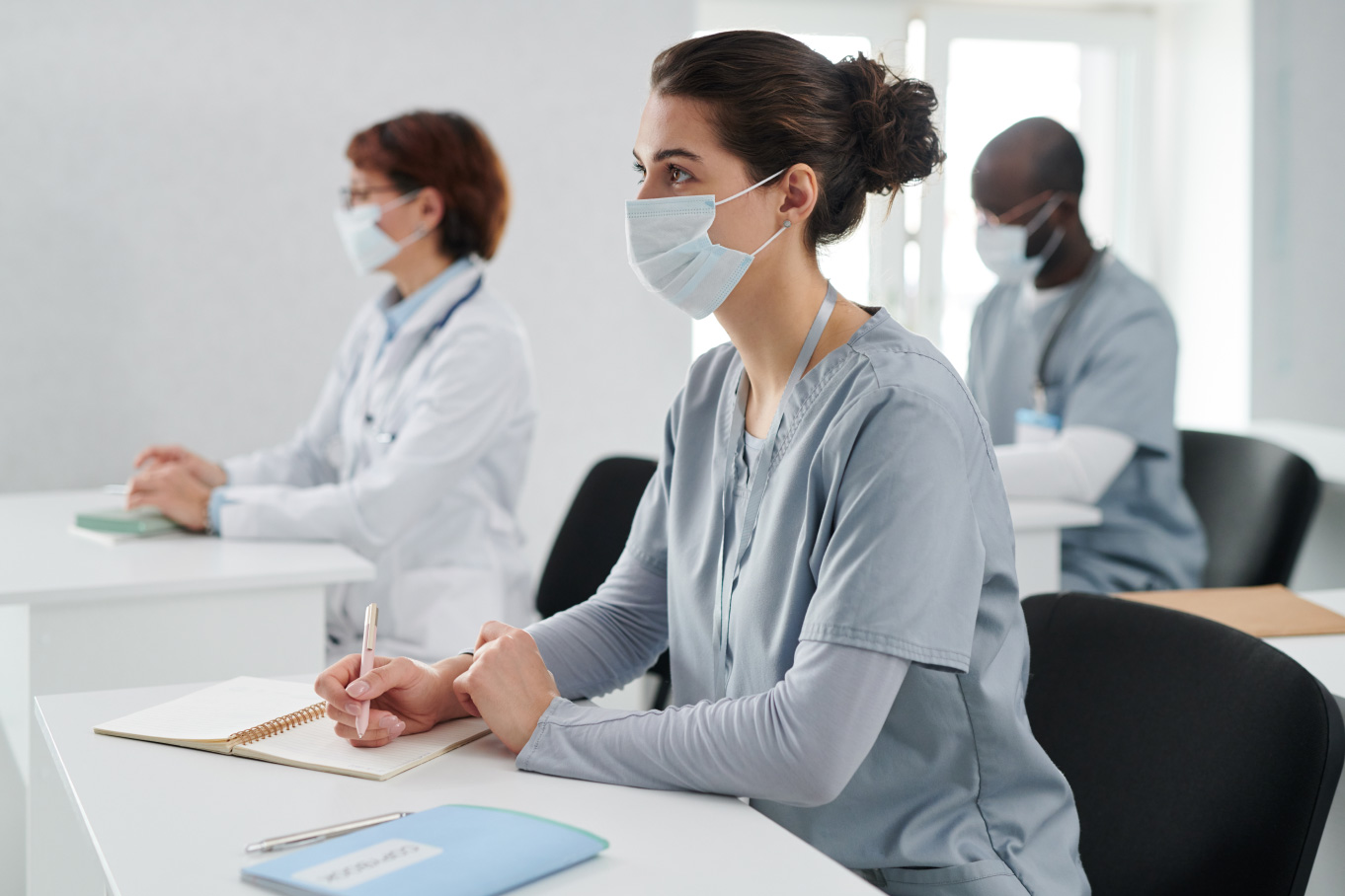 medical-front-desk-receptionist-on-training 10 Tips for Training Your Medical Receptionists